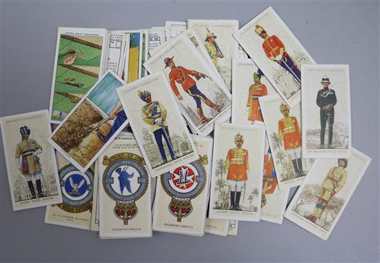 A quantity of assorted cigarette cards includings Taddys Footballers